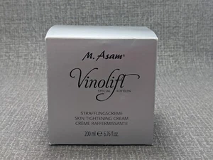 M. ASAM VINOLIFT SKIN TIGHTENING CREAM 6.76 FL. OZ. / 200ML. NEW IN BOX - Picture 1 of 4