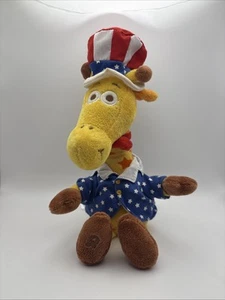 Toys R Us Plush Geoffrey 10 inch Plush - Uncle Sam Costume (2012) - Picture 1 of 3