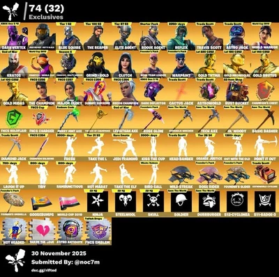 FN ACC 865 skins dark vertex sensenmann travis scott leviathan minty - Bild 1 von 2