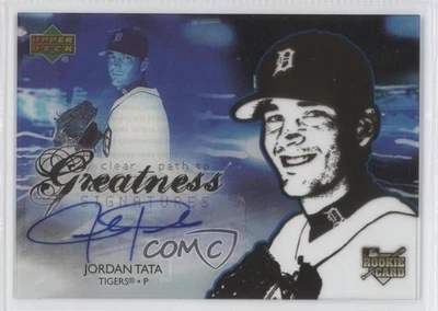 2006 Future Stars Clear Path to Greatness Signatures Jordan Tata Rookie Auto RC - Image 1 of 2
