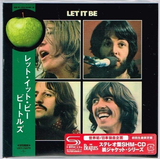 The Beatles "Let It Be" Japan LTD Mini-LP SHM-CD Paper Sleeve w/OBI 1st Press Foto 1 de 1