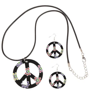 Accesorios de Vestir de Fiesta Disfraz Hippie para Mujer Suministros Prácticos - Imagen 1 de 12