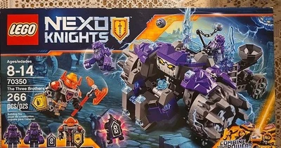 LEGO NEXO CABALLEROS LOS TRES HERMANOS 70350 JUEGO PRECINTADO Foto 1 de 4
