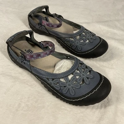 JBU by Jambu Shoes Womens 8 M Wildflower III Mary Jane Blue Comfort Low Top - Image 1 of 4