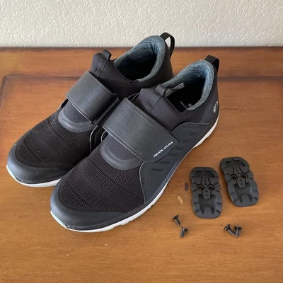 Zapatos de ciclismo Pearl Izumi Vesta Studio para mujer talla EU 42 US 9,5 negros con tacos Foto 1 de 4