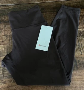 NUEVO CON ETIQUETAS Lululemon Talla 12 Wunder Train HR Apretado 25” *Bolsillos ESPR Espresso Marrón - Imagen 1 de 3