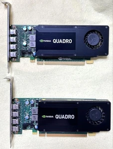 Nvidia Quadro K1200 Graphics Card (X2) 4gb Gddr5 Low Profile Workstation Gpu - Picture 1 of 5