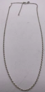 Autentica Collana Pandora S925 ALE SS Rotolo Catena 4,4g 19,5” 399260C00 - Foto 1 di 6