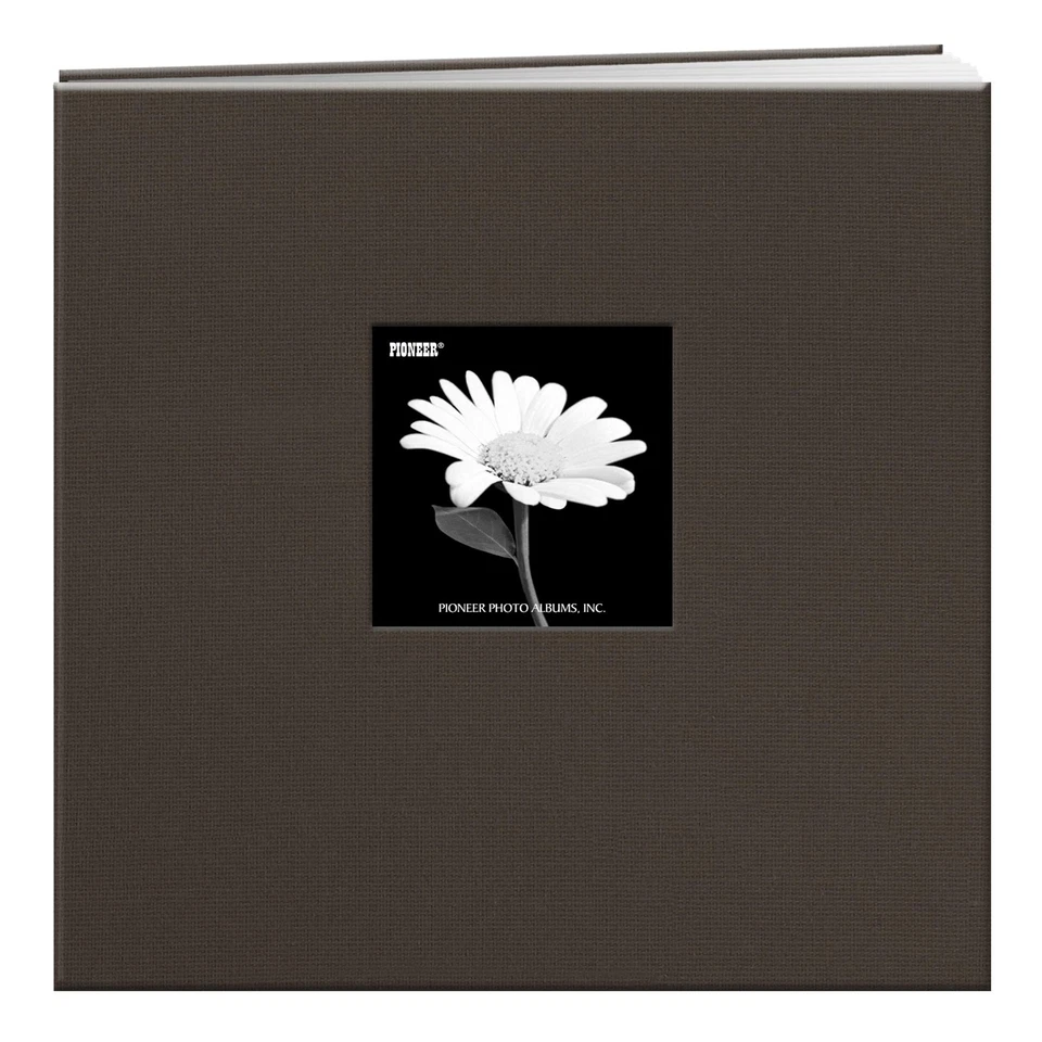 Pioneer Fabric Frame Post Bound Album 12"X12", Warm Mocha - Imagem 1 de 1