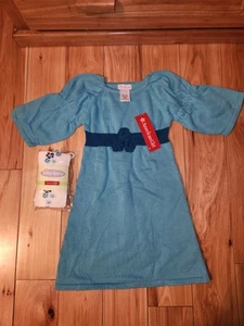 AMERICAN GIRL BITTY BABY MÄDCHEN KUSCHELIGER PULLOVER SPIELKLEID & BLUMENSTRUMPFHOSE 6/6X NEU - Bild 1 von 7