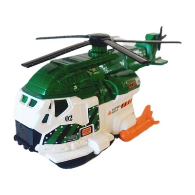 Matchbox Cloud Chopper On A Mission  Mattel 1:24 Die Cast Green Alpha 0551A - Image 1 of 4