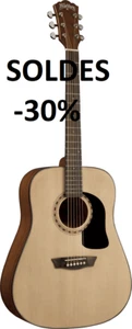 GUITARE ACOUSTIQUE DREADNOUGHT WASHBURN APPRENTICE AD5 - Picture 1 of 3