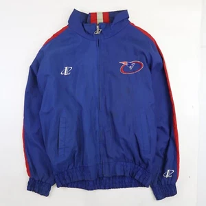 Chaqueta cortavientos atlética vintage grande NFL con logotipo de los New England Patriots - Imagen 1 de 12