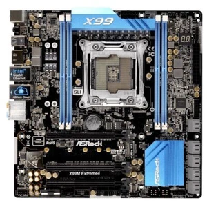 For ASROCK X99M EXTREME4 motherboard X99 LGA2011-V3 4*DDR3 256G M-ATX Tested ok - Picture 1 of 5