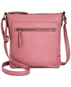 Style & Co Hudsonn North South Crossbody Deco Rose/Antique Brass NWT🎀NEW🎁 - Picture 1 of 17