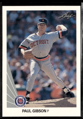 1990 Leaf - #298 Paul Gibson - Image 1 of 2