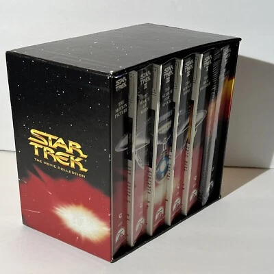 STAR TREK: The Movie Collection (VHS 1993) Vintage Sci-Fi Alien TV Show - Image 1 of 4