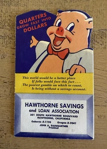 Hawthorne Sparen und Darlehen Kalifornien Viertel Sparbuch - Bild 1 von 7