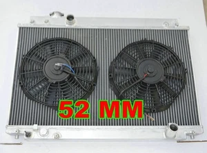4ROW Radiator LEXUS SC300 Z30 / For TOYOTA SOARER JZZ31 1991-2000 + fan - Picture 1 of 11