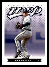 2003 Upper Deck MVP  #108 Ben Sheets Milwaukee Brewers