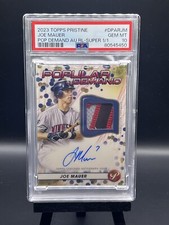 2023 Topps Pristine - Popular Demand Autograph Relics Super Refractor 1/1 PSA 10
