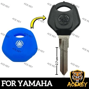 COMBO FOR YAMAHA R15 Blank Key & Protective Silicone Cover - Bild 1 von 6