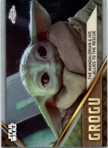 2023 Topps Chrom Star Wars Reise der Grogu-Verbündeten zum Rettungsrefraktor - Bild 1 von 2