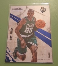 2010-11 ROOKIES&STARS RAY ALLEN LONGEVITY #D/25 SAPPHIRE BOSTON CELTICS !