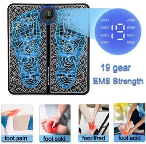 EMS Foot Massager Leg Reshaping Electric Deep Kneading Muscle Pain Relax Machine - Picture 1 of 9