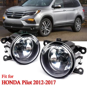 Pair For 2012-2017 Honda Pilot Front Bumper Fog Lights Driving Lamps w/H11 Bulb - Bild 1 von 10