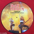 IRON MAIDEN -Running Free- Rare UK 12" Picture Disc (Vinyl Record)