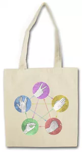 PAPEL & ROCK BIG BANG BLACK THEORY II Bolsa de Compras Hipster Sheldon Lagarto Spock - Imagen 1 de 1