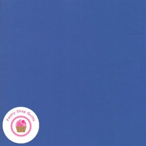 Moda BELLA SOLID 9900 227 Cobalt Blue Quilt Fabric MASK Material - Picture 1 of 2