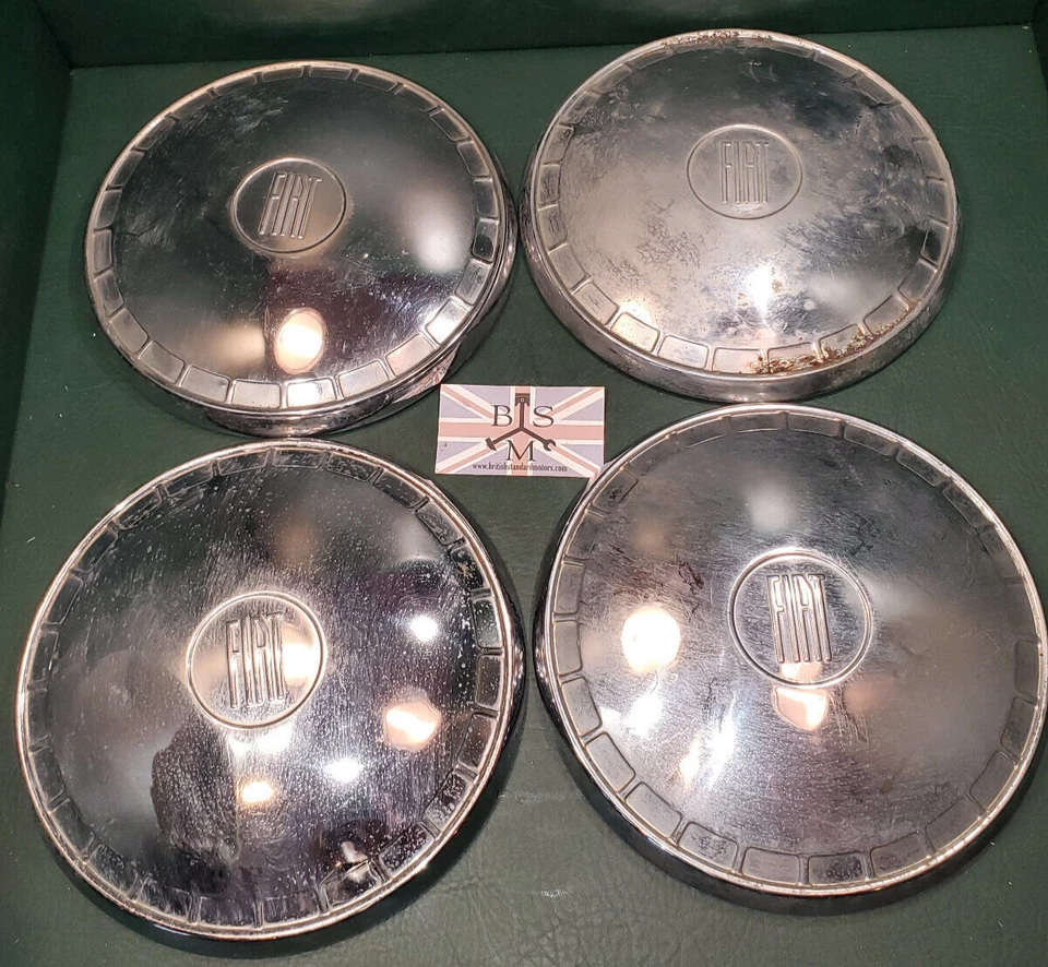 Original Hubcaps for Fiat 1100 R 124 - Image 1 of 1