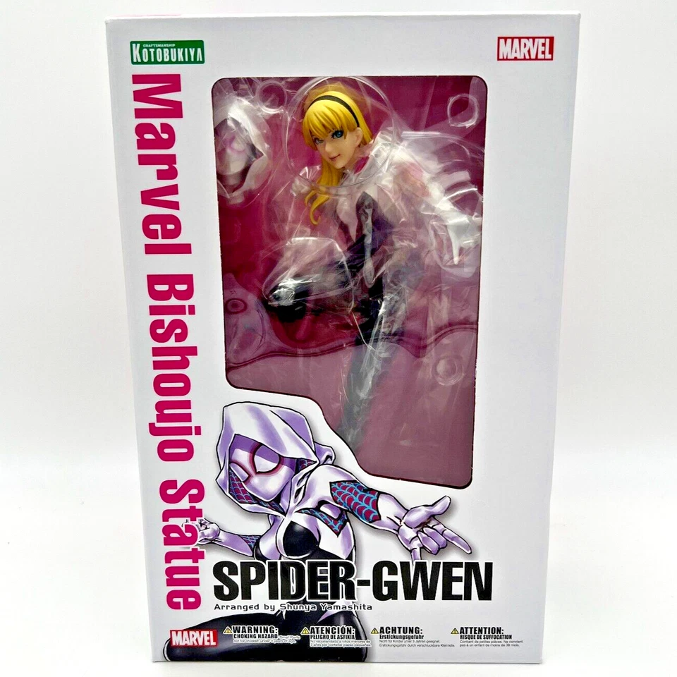 KOTOBUKIYA Marvel Spider-gwen Bishoujo Statue 1st Edition