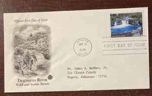 #5381i Wild & Scenic Rivers: Deschutes River FDC with PCS cachet - Picture 1 of 1