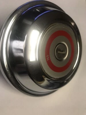 Ford Mustang Grande 1971-1973 cupé convertible bloqueo tapa de gasolina G755E Foto 1 de 4