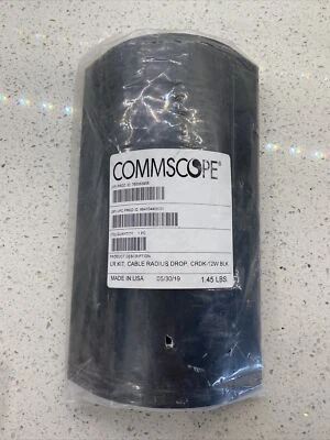 Commscope CRDK-12W BLK LR Kit 12 in (305mm), Cable Radius Drop, 760083956, Black - Image 1 of 3