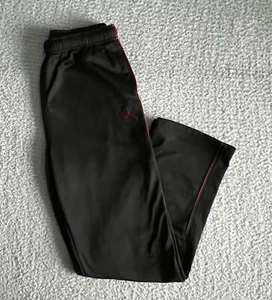 Air Jordan Track Pants Boys Sz XL 13-15 Years Black Jumpman *Drawstring Missing - Picture 1 of 12