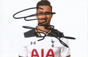 TOTTENHAM: NACER CHADLI SIGNED 6x4 2017/2018 PORTRAIT PHOTO+COA - Picture 1 of 1