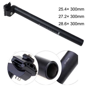 Bicycle Seat Post Tube Bike Seatpost Aluminum Alloy MTB BMX Mountain Road Saddle - Picture 1 of 12