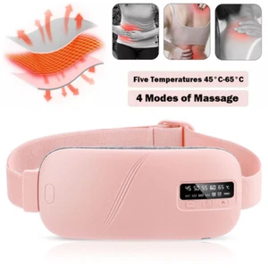 Menstrual Electric Heating Heat Pad Belt for Abdominal Period Pain Relief Cramp - Picture 1 of 23