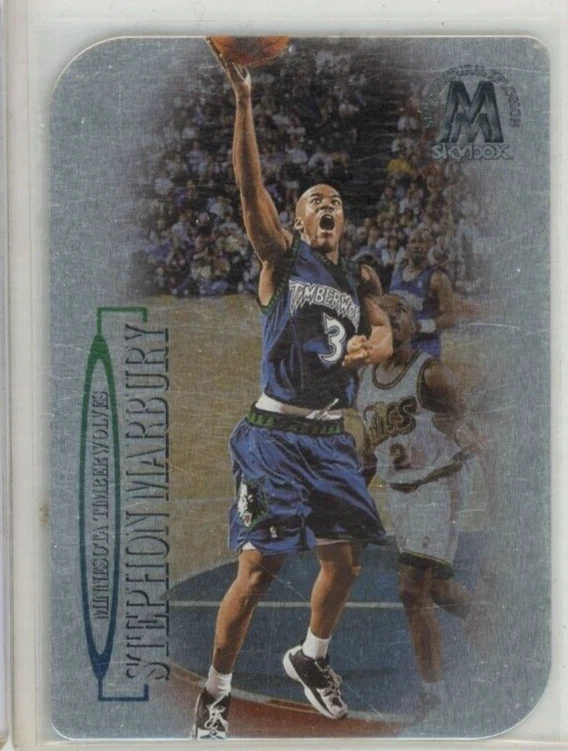 1998-99 Skybox Molten Metal Supernatural Xplosion Stephon Marbury #143