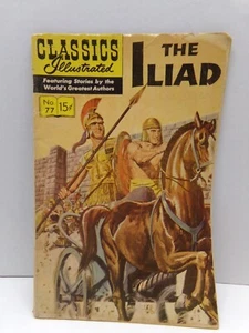 Classici Illustrati Omero "L'Iliade" #77 1963 HRN 167 Storia a fumetti - Foto 1 di 3