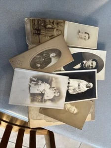 Very Cool Vintage Photos Wide Variety 14 Pictures Various Sizes Some Postcards - Picture 1 of 10