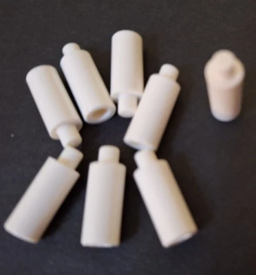LEGO 37762 WHITE CANDLESTICK/CONNECTING TUBES 5, 10, 20 or 50 BRAND NEW - Image 1 of 2