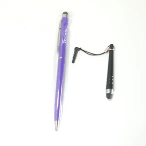 Touchscreen Stylus Kugelschreiber für Handy Tablet Notiz Kugelschreiber UB - Lila - Bild 1 von 4