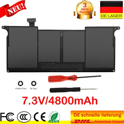 Akku Für Apple MacBook Air 11" A1370 A1406 A1465 Mid-2011 Mid-2012 Mid-2013 - Bild 1 von 4