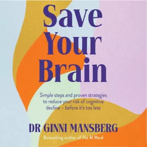 Dr Ginni Mansberg Save Your Brain Audio Book mp3 on CD - Picture 1 of 1