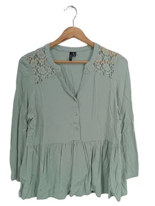 VERO MODA Blusa de manga larga Mujeres Blusa Talla EU 36 verde look casual - Imagen 1 de 5